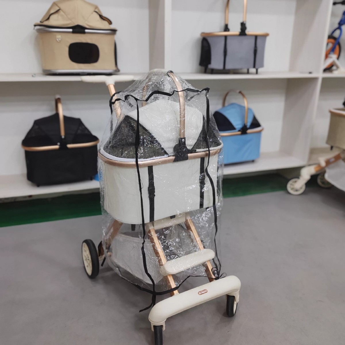 Stroller Rain Cover - Copertura universale antipioggia per passeggino per