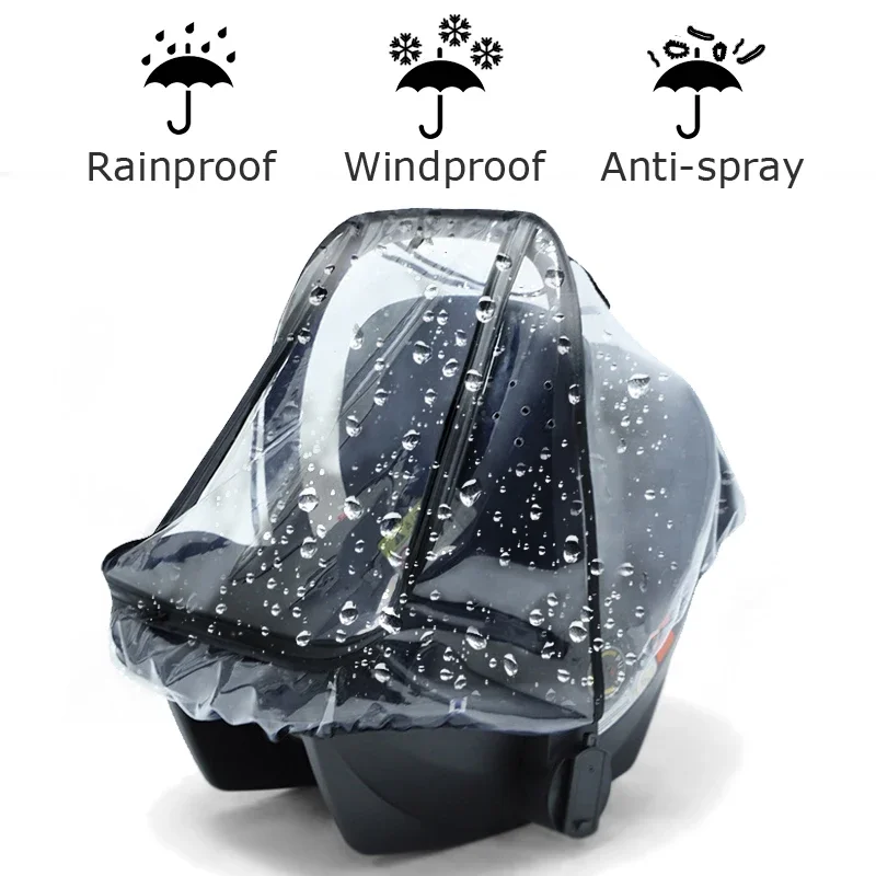 Stroller Rain Cover - Copertura Antipioggia per Passeggino, Protezione Antivento