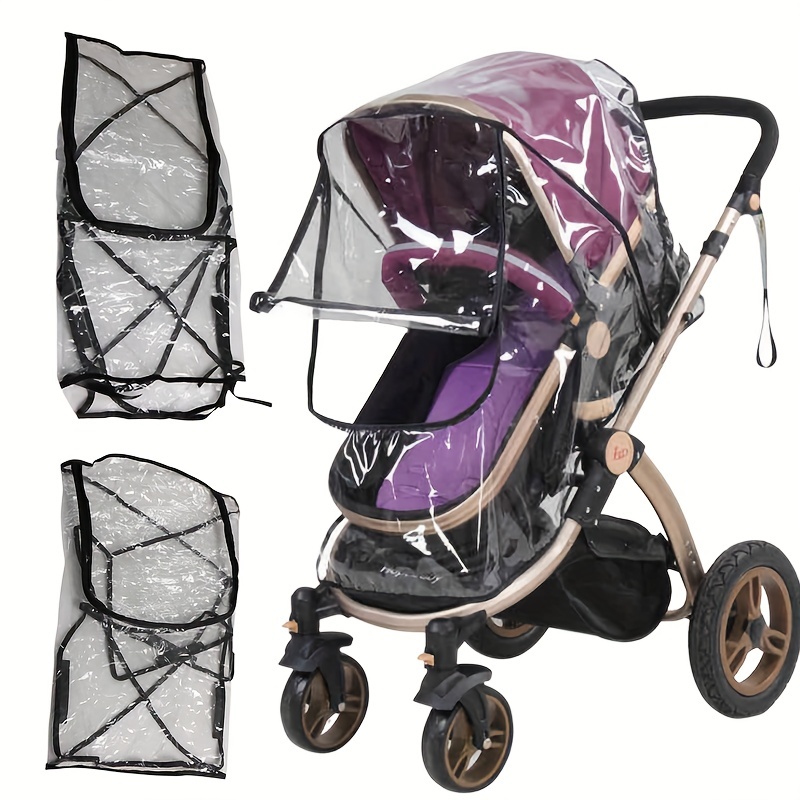 Stroller Rain Cover - Copertura Impermeabile Universale Portatile per Passeggino,