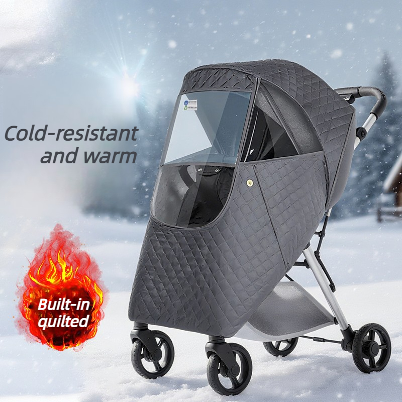 Stroller Rain Cover - Copertura Antipioggia per Passeggino, Paravento Universale