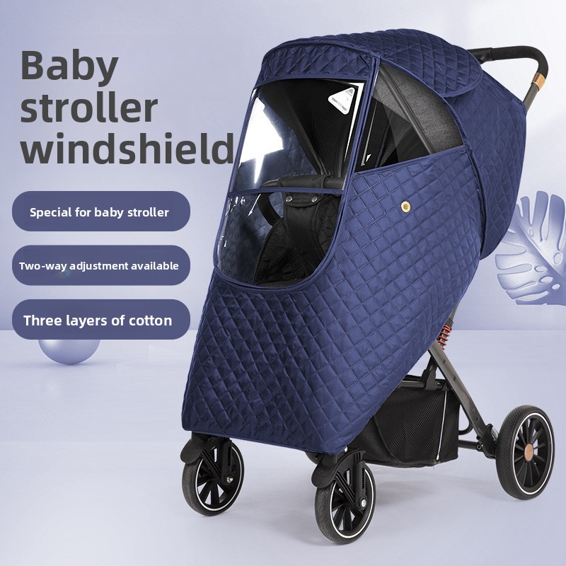 Stroller Rain Cover - Copertura antipioggia universale per passeggino: protezione