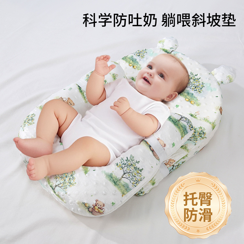Anti-Roll Baby Pillow - Cuscino per Neonati, Protezione per la