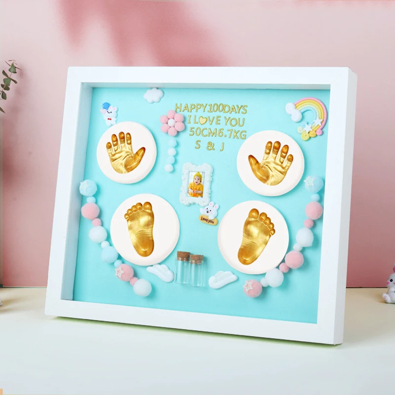 Baby Products Organic - Neonato mano e piede stampa crescita