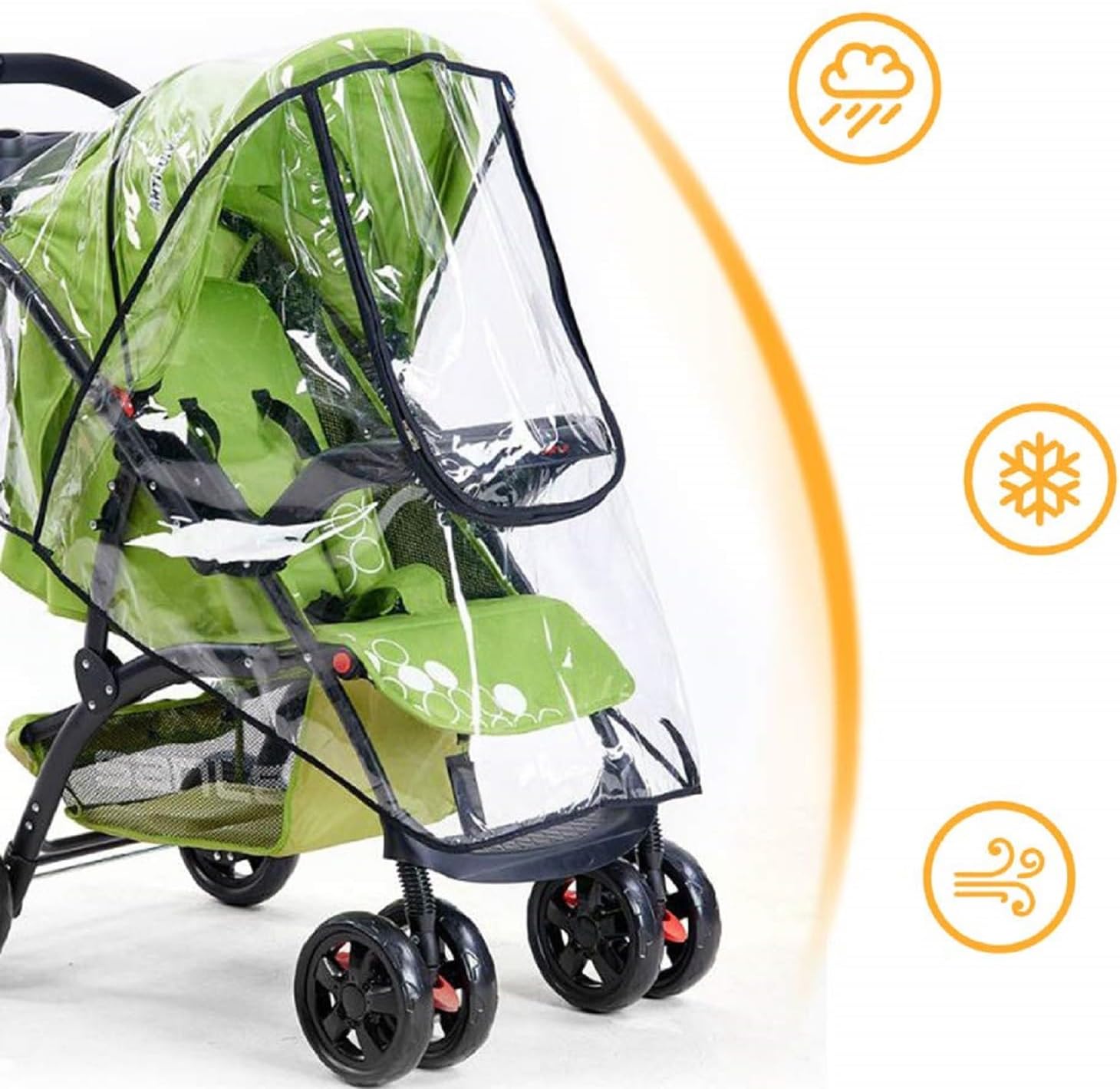 Copertura antipioggia per pass - Stroller Rain Cover recensione e prezzo