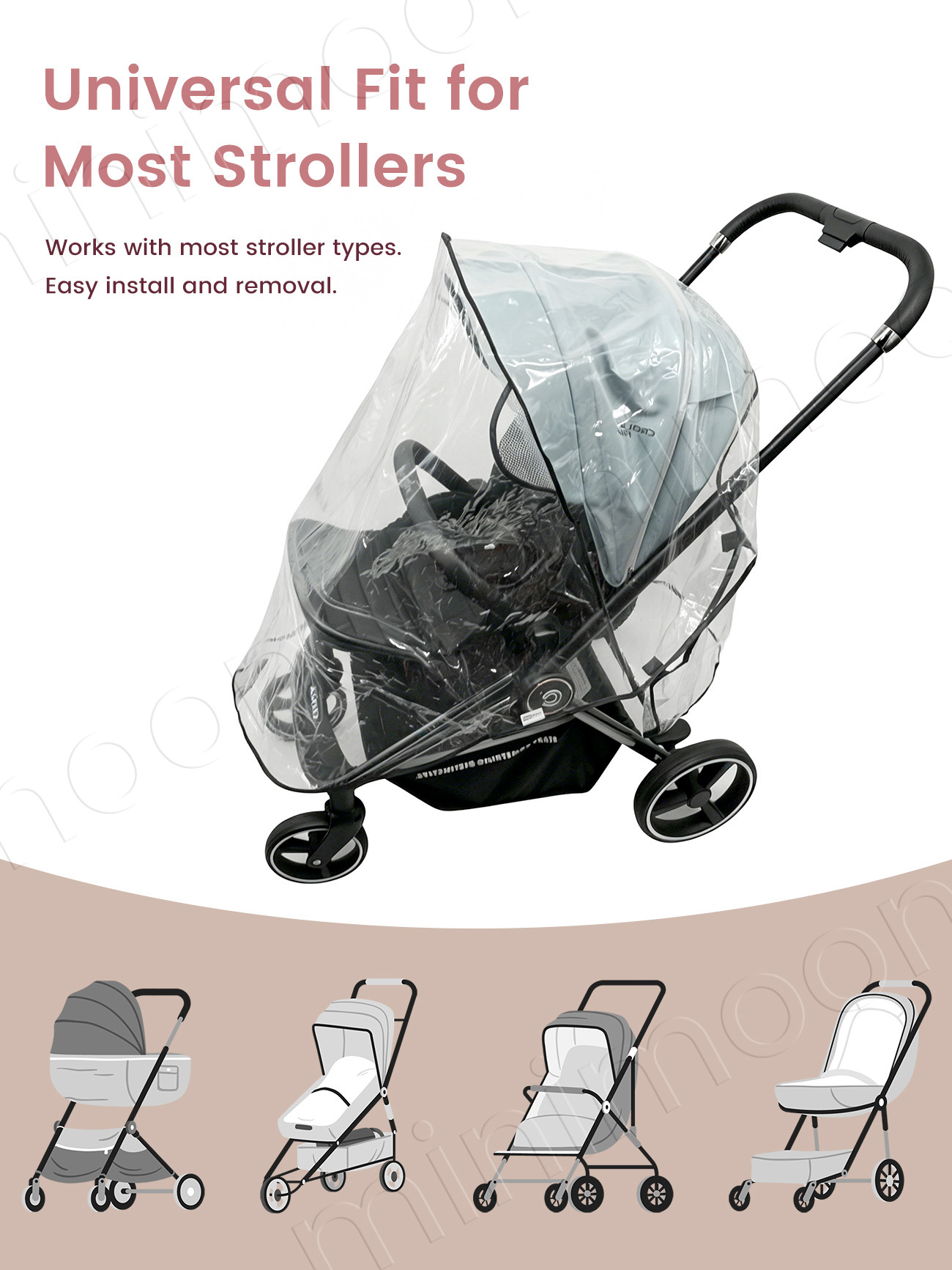 Copertura Impermeabile Univers - Stroller Rain Cover recensione e prezzo
