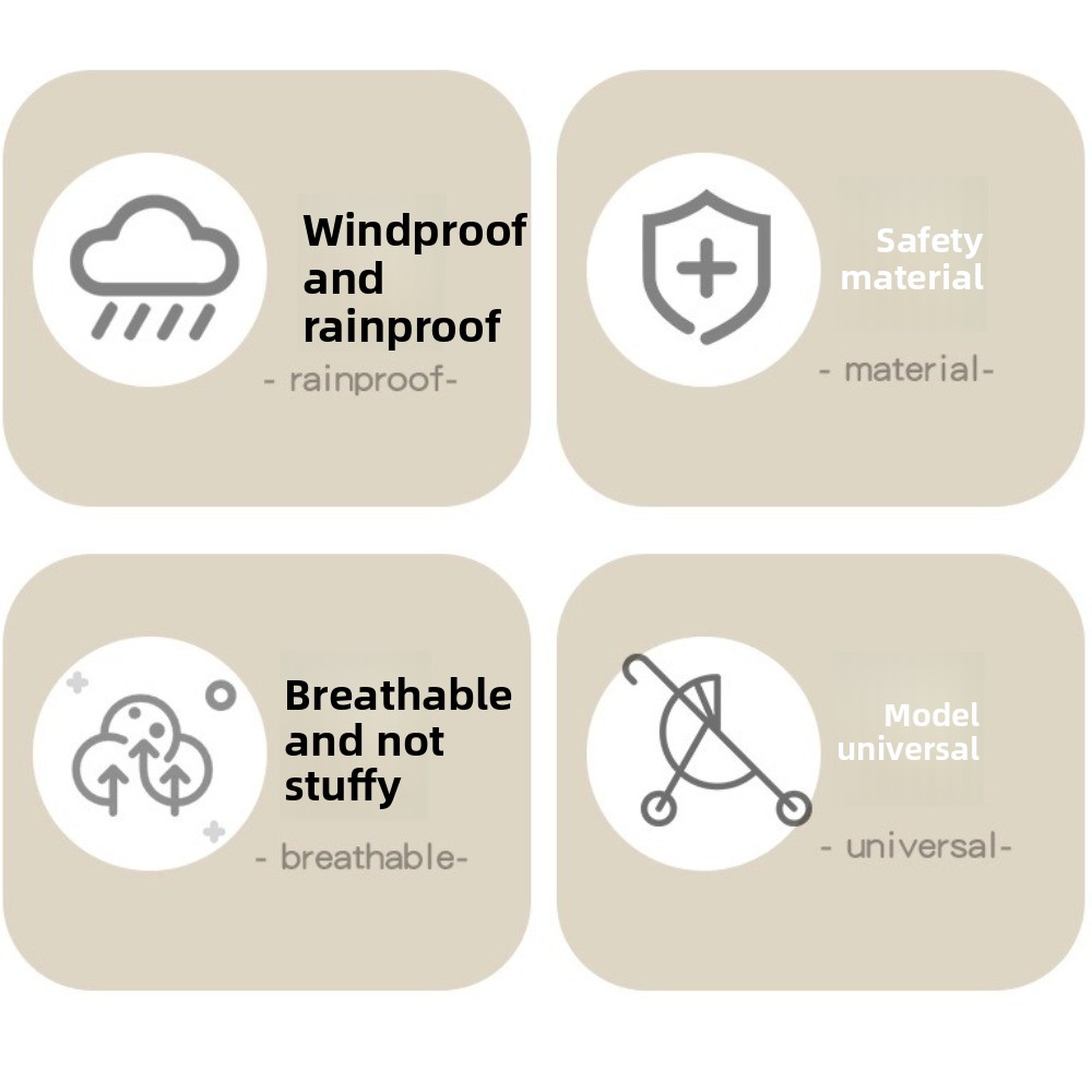 Passeggini trasparenti Copertu - Stroller Rain Cover recensione e prezzo